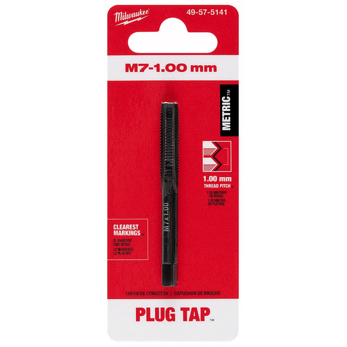 Milwaukee Tool Accessories Milwaukee M7-1.00 mm Straight Flute Plug Tap