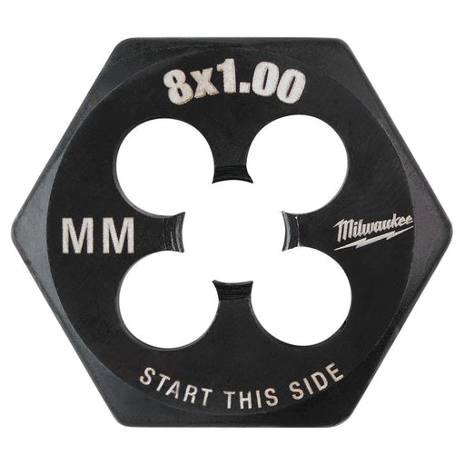 Milwaukee Tool Accessories Milwaukee M8-1.00 mm 1-Inch Hex Threading Die