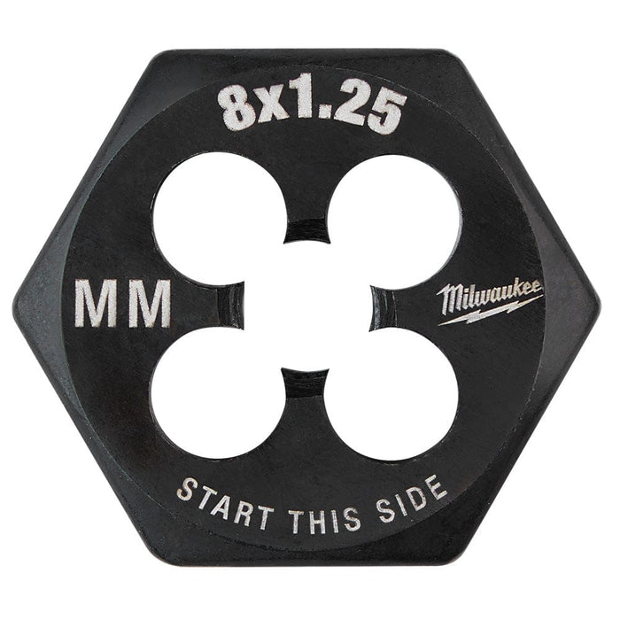 Milwaukee Tool Accessories Milwaukee M8-1.25 mm 1-Inch Hex Threading Die