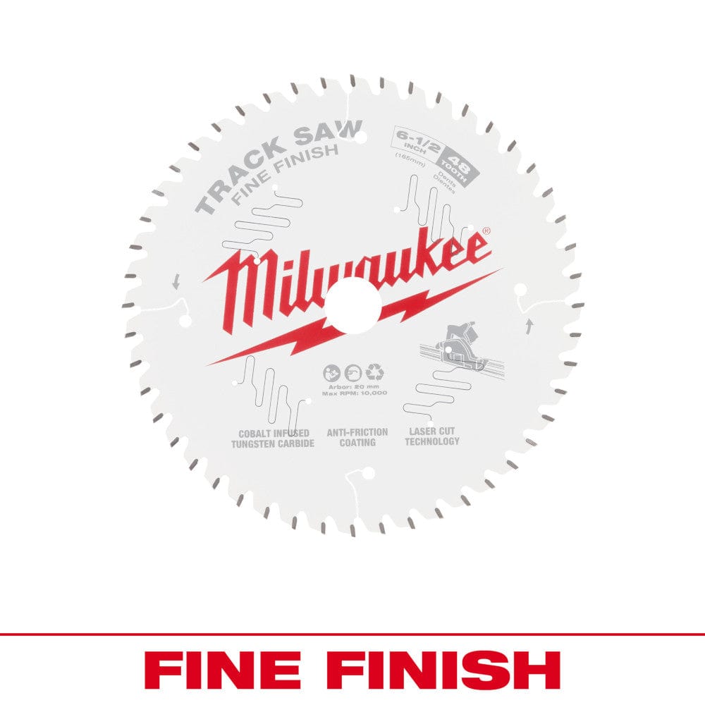 Milwaukee Tool Milwaukee Milwaukee® 6-1/2" 48T Fine Finish Track Saw Blade