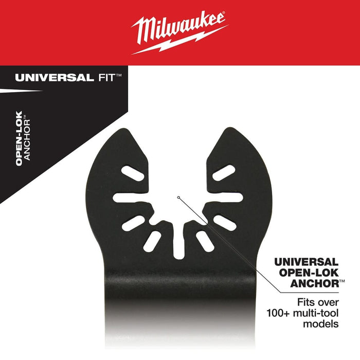 Milwaukee Tool Accessories Milwaukee Milwaukee® OPEN-LOK™ 1-1/8" TITANIUM ENHANCED BI-METAL METAL BLADE 1PK