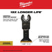 Milwaukee Tool Accessories Milwaukee Milwaukee® OPEN-LOK™ 1-3/4" TITANIUM ENHANCED BI-METAL METAL BLADE 1PK