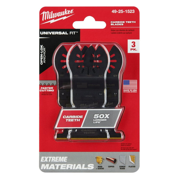 Milwaukee Tool Accessories Milwaukee Milwaukee® OPEN-LOK™ 1-3/8" TITANIUM ENHANCED CARBIDE TEETH METAL BLADE 1PK