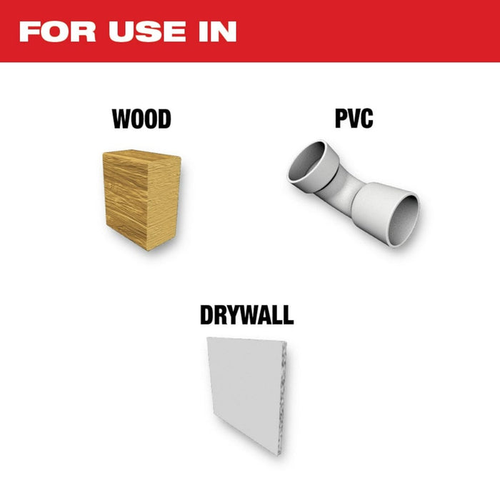 Milwaukee Tool Accessories Milwaukee Milwaukee® OPEN-LOK™ 3-1/2" HCS SEGMENTED WOOD BLADE 1PK