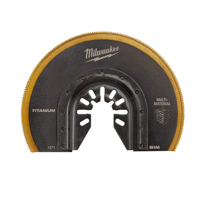 Milwaukee Tool Accessories Milwaukee Milwaukee® OPEN-LOK™ 3-1/2" TITANIUM ENHANCED BI-METAL SEGMENTED BLADE 1PK