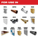 Milwaukee Tool Accessories Milwaukee Milwaukee® OPEN-LOK™ 3PC ALL PURPOSE MULTI-TOOL BLADE VARIETY PACK