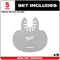 Milwaukee Tool Milwaukee Milwaukee® OPEN-LOK™ MUSHROOM SEALANT SCRAPER BLADE 5PK