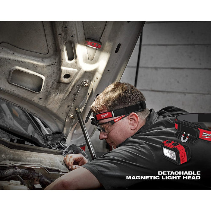 Milwaukee Tool Milwaukee Milwaukee® Rechargeable Magnetic Headlamp And Task Light