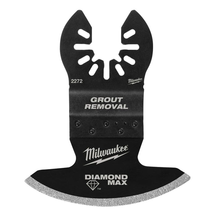 Milwaukee Tool Accessories Milwaukee MILWAUKEE® Universal Fit OPEN-LOK™ Diamond MAX™ Diamond Grit Grout Removal Multi-Tool Blade 1 PK