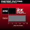 Milwaukee Tool Accessories Milwaukee NITRUS CARBIDE™ Extreme Materials Universal Fit OPEN-LOK™ Multi-Tool Blade 1PK