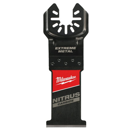 Milwaukee Tool Milwaukee NITRUS CARBIDE™ Extreme Metal Universal Fit OPEN-LOK™ Multi-Tool Blade 1PK