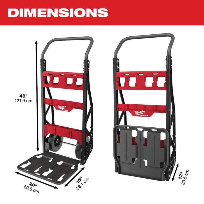 Milwaukee Tool Milwaukee PACKOUT™ 2-Wheel Cart