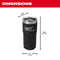 Milwaukee Tool Milwaukee PACKOUT™ 20oz Tumbler - Black