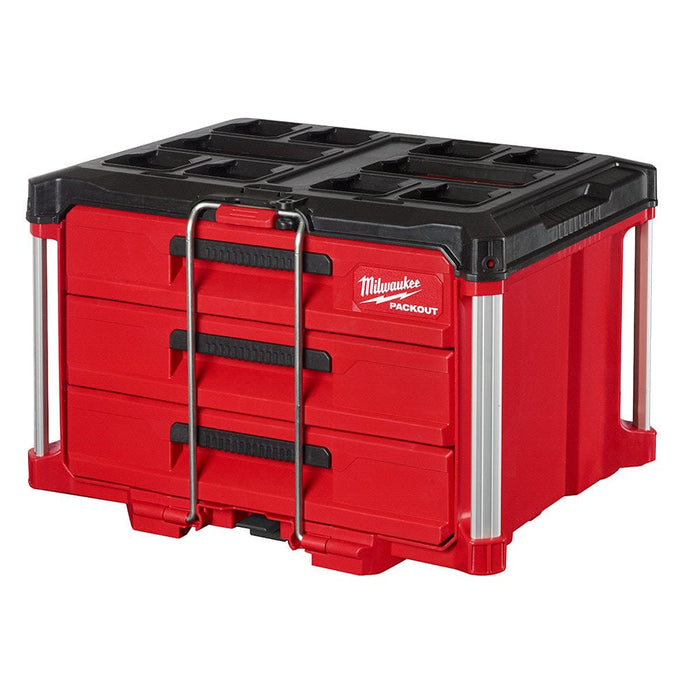 Milwaukee Tool Tool Storage Milwaukee PACKOUT™ 3-Drawer Tool Box