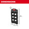 Milwaukee Tool Tool Storage Milwaukee PACKOUT™ Compact Wall Plate