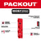 Milwaukee Tool Power Tools Accessories Milwaukee PACKOUT™ M12™  Battery Rack