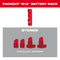 Milwaukee Tool Power Tools Accessories Milwaukee PACKOUT™ M12™  Battery Rack