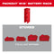 Milwaukee Tool Power Tools Accessories Milwaukee PACKOUT™ M18™ Battery Rack