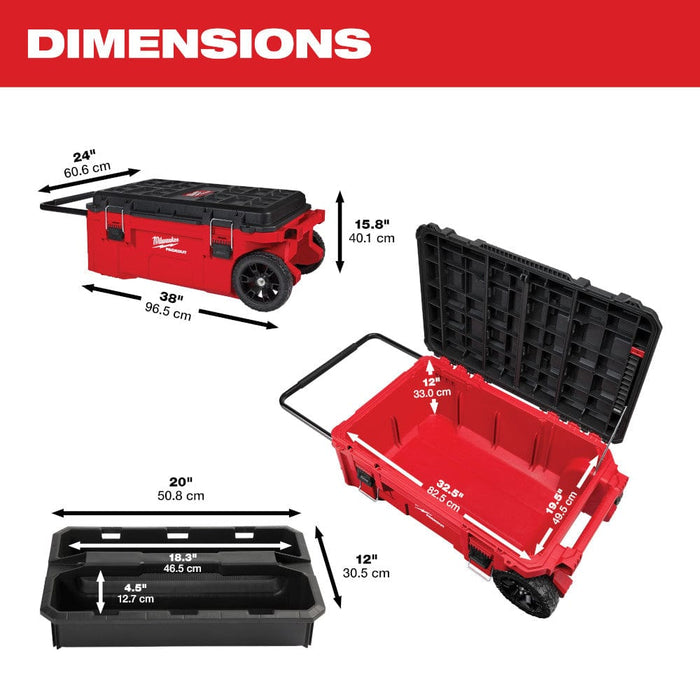 Milwaukee Tool Tool Storage Milwaukee PACKOUT™ Rolling Tool Chest