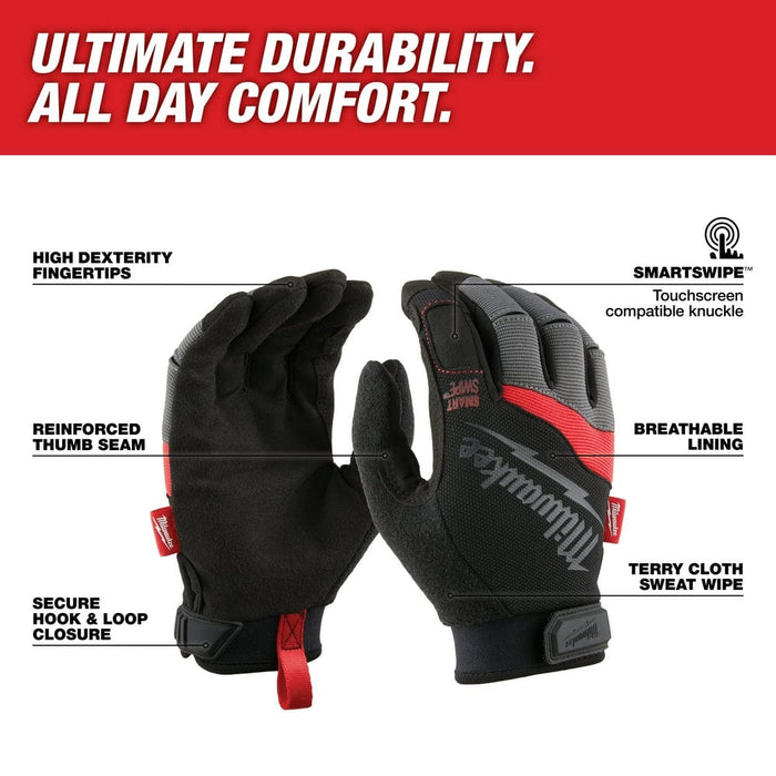 Milwaukee Tool Milwaukee Performance Work Gloves – XL