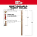 Milwaukee Tool Power Tools Accessories Milwaukee RED HELIX™ Cobalt 1/8" Drill Bit