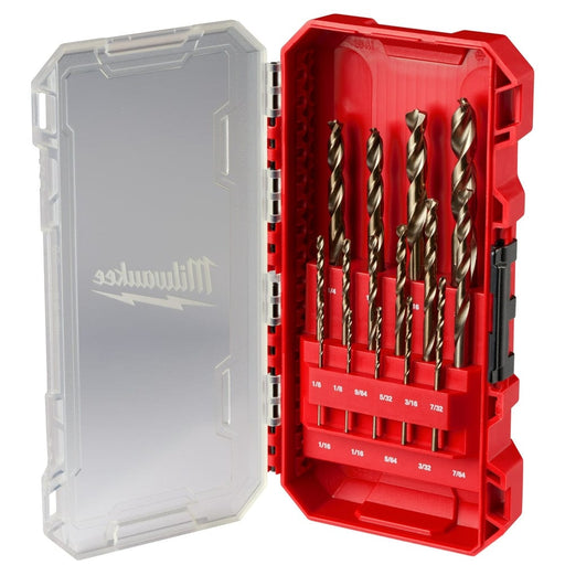 Milwaukee Tool Milwaukee RED HELIX™ Cobalt Drill Bit Set – 15PC