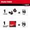 Milwaukee Tool Apparel and Safety Gear Milwaukee REDLITHIUM™ USB Bluetooth® Jobsite Ear Buds