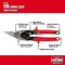 Milwaukee Tool Milwaukee Right Cutting Aviation Snips