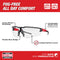 Milwaukee Tool Apparel and Safety Gear Milwaukee Safety Glasses - Clear Fog-Free Lenses
