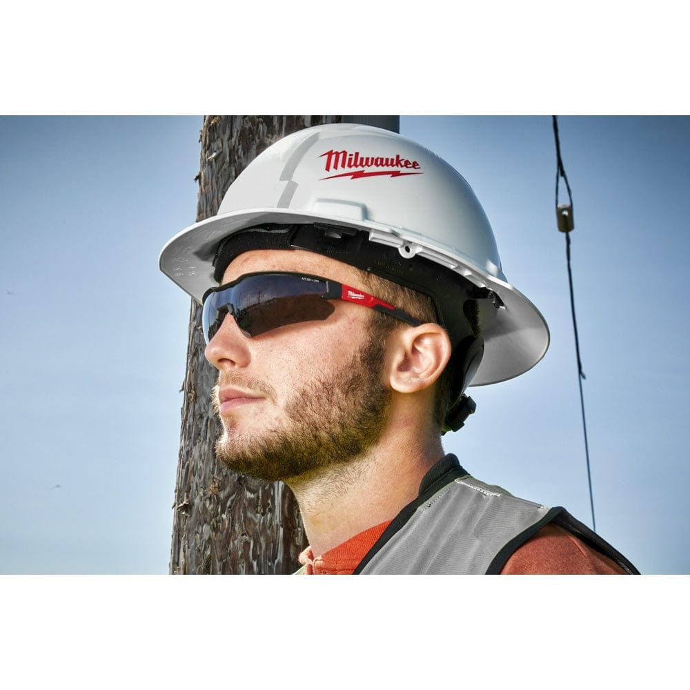 Milwaukee Safety Glasses - Tinted Anti-Scratch Lenses