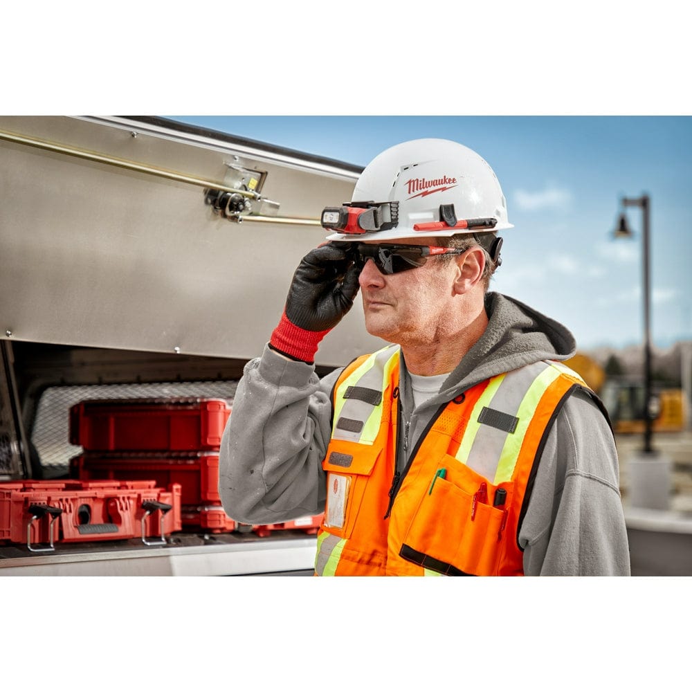 Milwaukee Safety Glasses - Tinted Anti-Scratch Lenses
