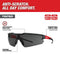 Milwaukee Tool Apparel and Safety Gear Milwaukee Safety Glasses - Tinted Anti-Scratch Lenses (Polybag)