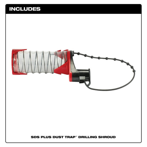 Milwaukee Tool Milwaukee SDS-Plus DUST TRAP™ Drilling Shroud