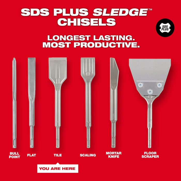 Milwaukee Tool Milwaukee SDS PLUS SLEDGE™ 1-7/8" Tile Chisel