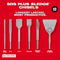 Milwaukee Tool Milwaukee SDS PLUS SLEDGE™ 10" Bull Point Chisel