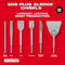 Milwaukee Tool Milwaukee SDS PLUS SLEDGE™ 3/4" X 10" Flat Chisel