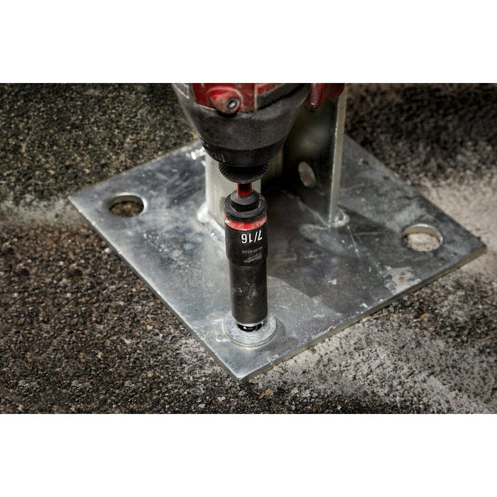 Milwaukee Tool Milwaukee SHOCKWAVE™ 1/4 in. Hex Shank to 3/8 in. Socket Adapter