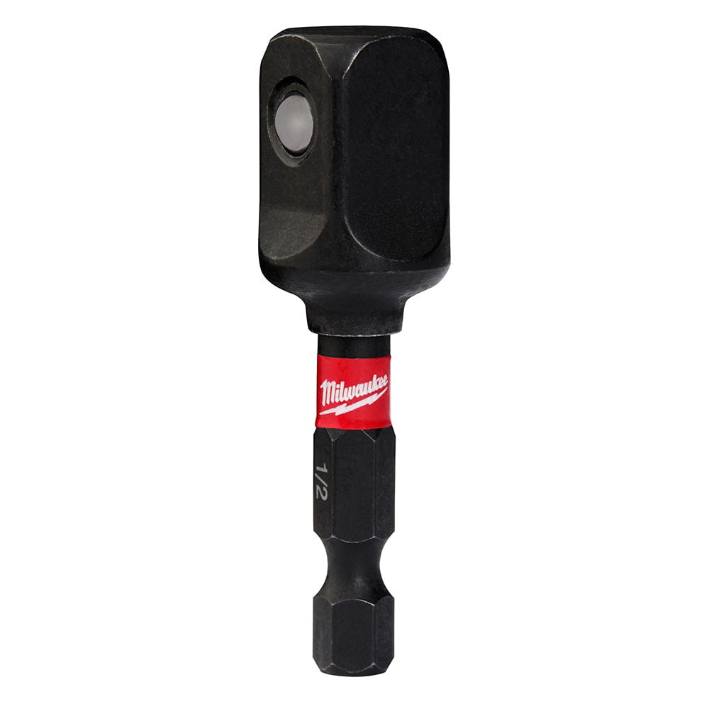 Milwaukee Tool Milwaukee SHOCKWAVE™ 1/4 in. Hex to 1/2 in. Square Socket Adapter