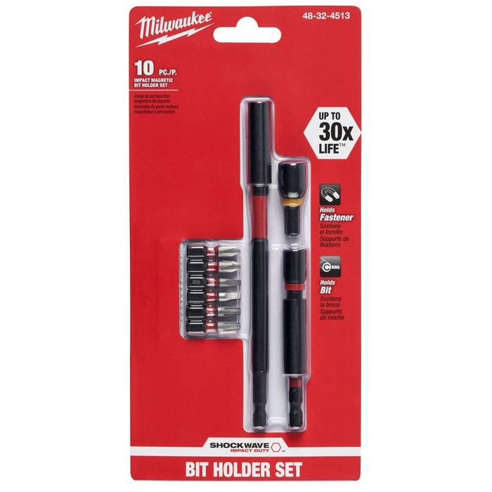 Milwaukee Tool Milwaukee SHOCKWAVE™ 10-Piece Impact Driver Guide Bit Set