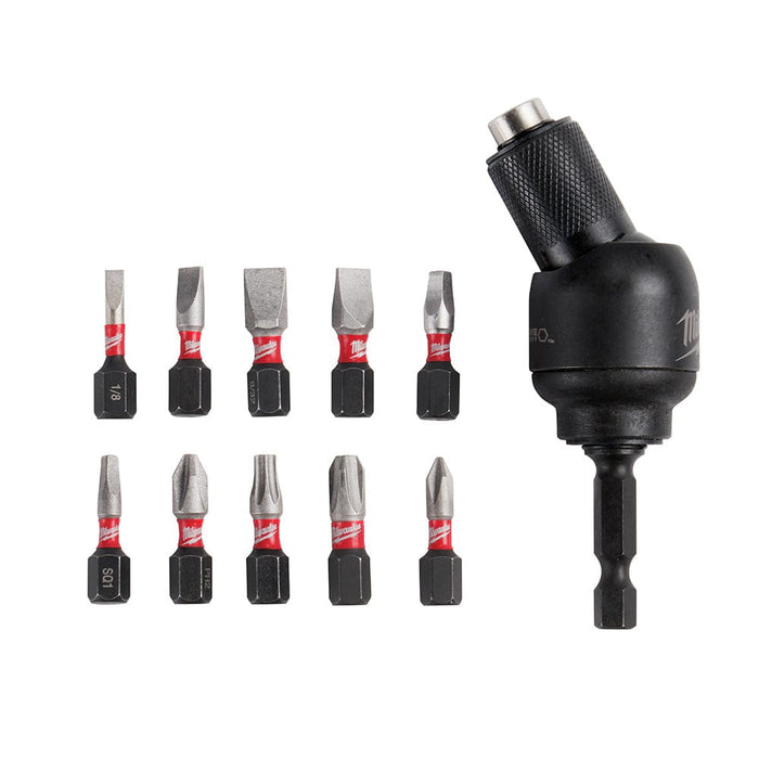 Milwaukee Tool Milwaukee SHOCKWAVE™ 11-Piece 30° Knuckle™ Bit Holder