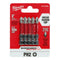 Milwaukee Tool Milwaukee SHOCKWAVE™ 2 in. Impact Phillips #2 Power Bits 5PK