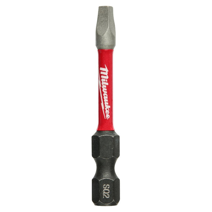 Milwaukee Tool Milwaukee SHOCKWAVE™ 2 in. Impact Square Recess #2 Power Bits