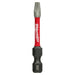 Milwaukee Tool Milwaukee SHOCKWAVE™ 2 in. Impact Square Recess #2 Power Bits