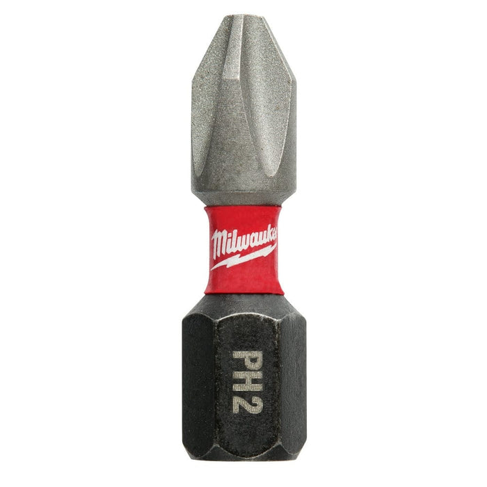 Milwaukee Tool Milwaukee SHOCKWAVE™ 2-Piece Impact Phillips #2 Insert Bits