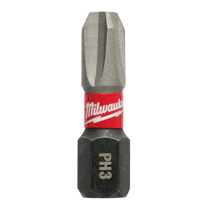 Milwaukee Tool Milwaukee SHOCKWAVE™ 2-Piece Impact Phillips #3 Insert Bits