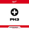 Milwaukee Tool Milwaukee SHOCKWAVE™ 2-Piece Impact Phillips #3 Insert Bits