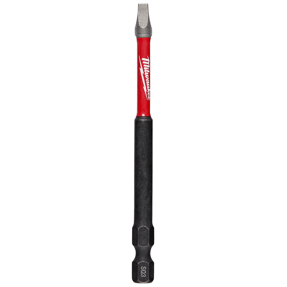 Milwaukee Tool Milwaukee SHOCKWAVE™ 3-1/2 in. Impact Square Recess #3 Power Bit