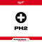 Milwaukee Tool Milwaukee SHOCKWAVE™ 3-1/2" PH2 Impact Bit 2PK