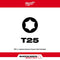 Milwaukee Tool Milwaukee SHOCKWAVE™ 3-1/2" T25 Impact Bit 2PK