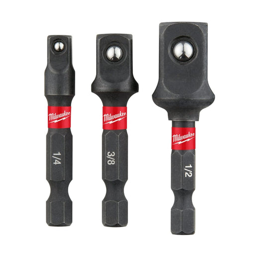 Milwaukee Tool Milwaukee SHOCKWAVE™ Hex Shank Socket Adapter Set